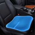 Car Seat Cushion  Backless Massage High Memory Silicone Breathable Mesh Silica Gel Car Seat Covers(B