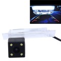 656x492 Effective Pixel  NTSC 60HZ CMOS II Waterproof Car Rear View Backup Camera With 4 LED Lamps f