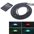 4 in 1 90cm/120cm RGB Colorful Flashing Decorative Chasis Light Sound Control Light Music Rhythm Lig