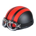 Winter Season Motorcycle Breathable Safty Helmet(Red)