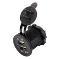 Car Motorcycle ABS Dual Port Charger