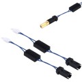 2 PCS T10 Car Auto Clearance Light Warning Error-free Decoder Adapter for DC 12V/3W