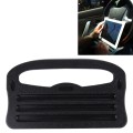 Vehicle Portable Desk Steering Wheel Multi-use Tray Stand Car Food Eating Table iPad Holder(Black)