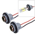 2 PCS 1156 Car Auto LED Bulb Socket Holder (No Including Light)