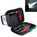 24 PCS Portable Flashlight Tool Box Set - Portable Auto, Home, Emergency Tool Kit with Flashlight