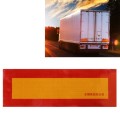 Car Auto Aluminum 55cm x 19cm Rear Warning Sign Sticker for Truck and Van