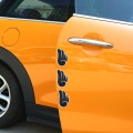 4 PCS Angel Wing Shape Cartoon Style PVC Car Auto Protection Anti-scratch Door Guard Decorative Stic