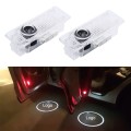 2 PCS LED Car Door Welcome Logo Car Brand 3D Shadow Light for BMW X5 E70 (2007-2014), X6 E71/E72 (20