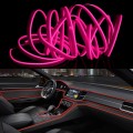 3m Cold Light Flexible LED Strip Light For Car Decoration(Pink Light)