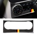 Car German Flag Carbon Fiber Air Conditioning Knob Control Panel Decorative Sticker for Mercedes-Ben