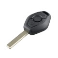 For BMW 1 / 3 / 5 / 6 / 7 Series & X3 / X5 / Z3 / Z4 Car Keys Replacement Car Key Case, with HU92 Bl