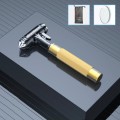 Car Safety Hammer Emergency Escape Seat Belt Cutter Window Breaker Rescue Tool(Black Gold)(Black Gol