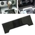 Car Carbon Fiber Cigarette Lighter Panel Decorative Sticker for Volkswagen New Magotan