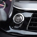Car Engine Start Key Push Button Cover Trim Carbon Fiber Sticker Decoration for BMW F / G Chassis (B