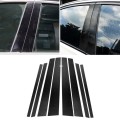 Car Carbon Fiber B Column Decorative Sticker for BMW E70 2008-2013