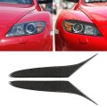 Car Carbon Fiber Light Eyebrow for Mazda RX-8 Coupe 2004-2008
