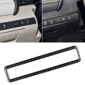 Car Carbon Fiber Main Driving Multi-functional Button Frame Decorative Sticker for Toyota Eighth Gen