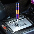 Universal Flame Colorful Long Strip Shape Car Gear Shift Knob Modified Shifter Lever Knob, Length: 1
