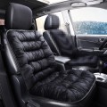 Car Thick Plush Seat Cushion Warmer Cover Winter Seat Mat (Black)