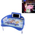 Children Waterproof Dining Table Toy Organizer Baby Safety Tray Tourist Painting Holder with Touch S