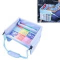 Children Waterproof Dining Table Toy Organizer Baby Safety Tray Tourist Painting Holder (Animal)