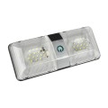 D4376D DC11-18V 6W 6000-6500K IP50 48LEDs SMD-5050 Marine RV Dimmable LED Dome Light Ceiling Lamp, w