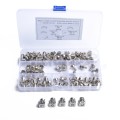 50 Sets M5 Square Hole Hardware Cage Nuts & Mounting Screws Washers for Server Rack and Cabinet (M5