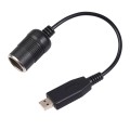 Car Converter USB Port to Car Cigarette Lighter Socket Female 5V to 12V Boost Power Adapter Cable (B