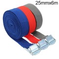 Car Tension Rope Luggage Strap Belt Auto Car Boat Fixed Strap with Alloy Buckle,Random Color Deliver