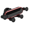 HAMTOD Little One Car Gravity Invisible Telescopic Mobile Phone Mount Holder (Red)