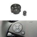 Car Left Side Steering Wheel Switch Buttons Panel for Mercedes-Benz W204 2007-2014, Left Driving(Bla