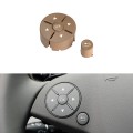 Car Left Side Steering Wheel Switch Buttons Panel for Mercedes-Benz W204 2007-2014, Left Driving(Bei