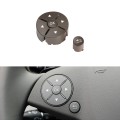 Car Left Side Steering Wheel Switch Buttons Panel for Mercedes-Benz W204 2007-2014, Left Driving(Bro