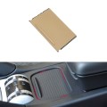 Car Center Console Water Cup Holder Cover Trim for Porsche Cayenne 2003-2010, Left Driving (Beige)