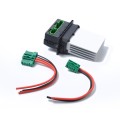 Car Heater Blower Fan Resistor + Connector / Wire 6441.L2 7701207718 for Citroen / Peugeot / Renault