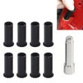 8 PCS Car Removal Tool Door Hinge Bushing Parts Metal + Plastic Universal Replacement for Jeep Wrang