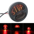 Motorcycle Universal Retro Classic LED Tail Lights(Black)