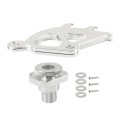 For Ford Mustang 1996-2004 Car Cable Firewall Regulator Clutch Quadrant Kit(Silver)