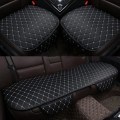 Car Seat Cushion Universal Simple Seat Cover Anti-slip Mat Auto Accessories (Black White)