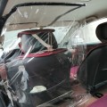 Car Quarantine Transparent Anti-spray Shield Anti-Saliva Protective Film, Driver Seat Universal