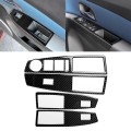 Car Carbon Fiber Window Lift Switch Panel Decorative Sticker for Chevrolet Cruze 2009-2015, Right Dr