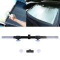 Car Sucker Suction Cups Retractable Windshield Sun Shade Block Sunshade Cover for Solar UV Protect,