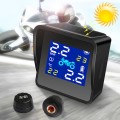 Universal Motorcycle Wireless High Precision Solar Energy TPMS Tire Pressure Alarm System External T