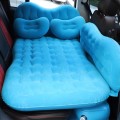 Universal Car Travel Inflatable Mattress Air Bed Camping Back Seat Couch with Head Protector + Wide