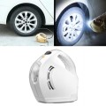 DC 12V 100W Four In One Portable  Car Tire Pump Inflatable Pump(White)