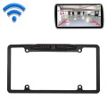 US License Plate Frame WiFi Wireless Car Reversing Rear View Wide-angle Starlight Night Vision Camer