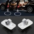 2 PCS LED Car Door Welcome Logo Car Brand 3D Shadow Lights for Nissan Murano 2011-2013