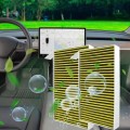 2 PCS Car Air Purifier Replacement Filter Air Conditioning Filter Activated Carbon Filter for Tesla
