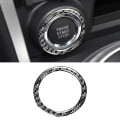 Car Carbon Fiber One-button Start Decorative Sticker for Subaru BRZ / Toyota 86 2013-2017, Left and