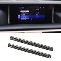 Car Carbon Fiber Navigation Decorative Sticker for Lexus IS250 2013-, Left Drive
